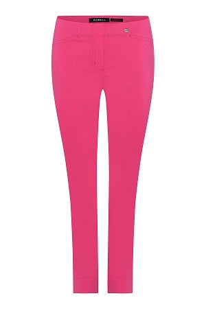 Robell – Rose 09 - Cropped Trousers in Plain Fabrics