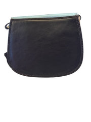 Soruka - Leather Small Saddle Shoulder/Cross Body Bag (047273L) (3 colours)