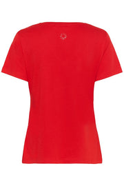 CREAM - Naia Short Sleeve V Neck Tee Shirt (3 colours) (10604508)