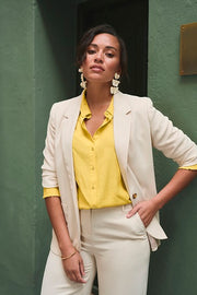 CREAM - CRCocamia 3/4 Sleeve Blazer in Summer Sand