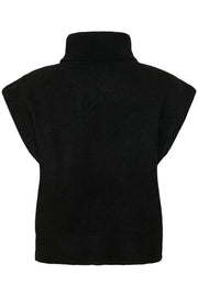 CREAM - CRGift Roll Neck Black Slipover with Diamante Detailing  (10614457)