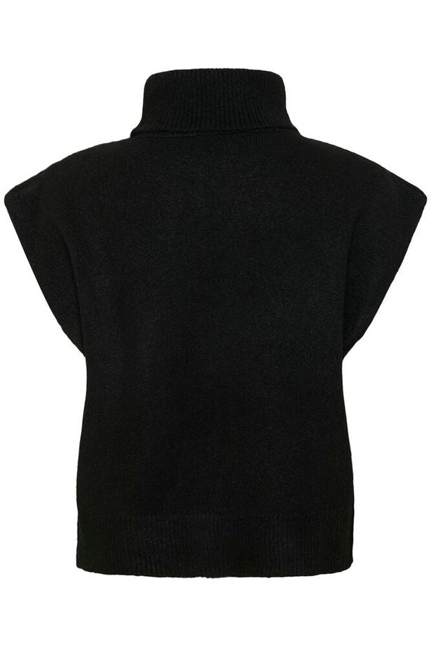 CREAM - CRGift Roll Neck Black Slipover with Diamante Detailing  (10614457)