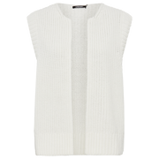 Olsen - Henny - Chunky Knit Waistcoat in Off White (11004628)