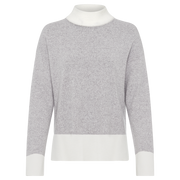 Olsen - Cora - Super soft Two Tone Crew Neck Jumper (11004654)