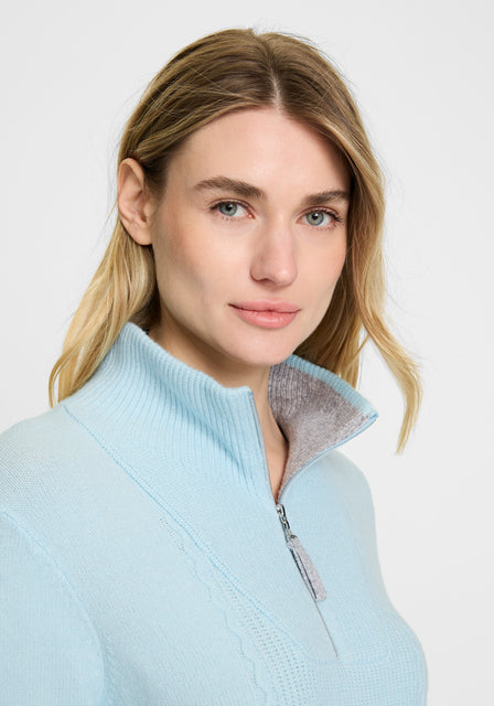Olsen - Henny - Super Soft 1/4 Zip Jumper (11004655)
