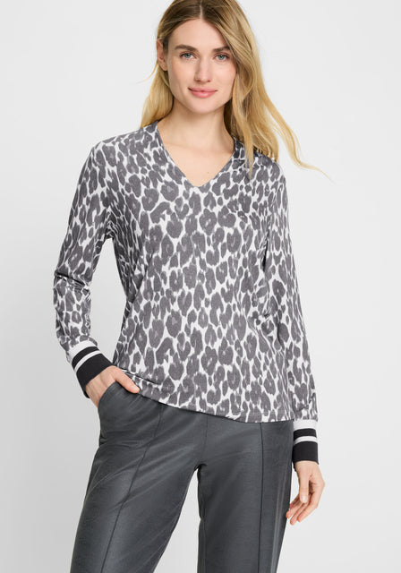 Olsen - Hannah - A Super Soft Long Sleeve V Neck Top (11105206)