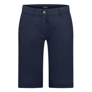 Robell – Megan 04 - Cotton Bermuda Shorts in Navy