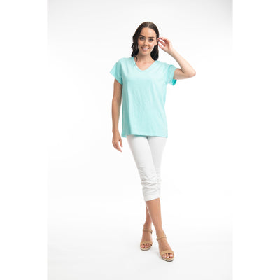 Orientique - Essentials - V Neck T Shirt (1246) (2 colours)