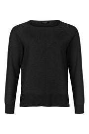 Sunday - Round Neck Fine Knit Long Sleeve Jumper (2 colours)