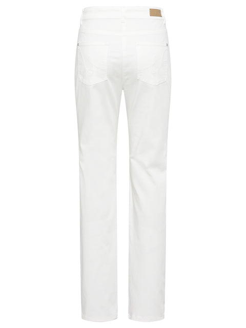 Olsen - Mona - Slim Fit Power Stretch Trouser in Off White