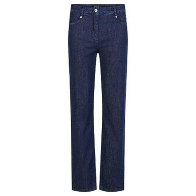 Robell – Romy - Full Length Dark Denim Modern Relaxed Fit Jeans (53582-5459)