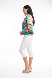 Orientique - Biker Jacket Sorrento Print