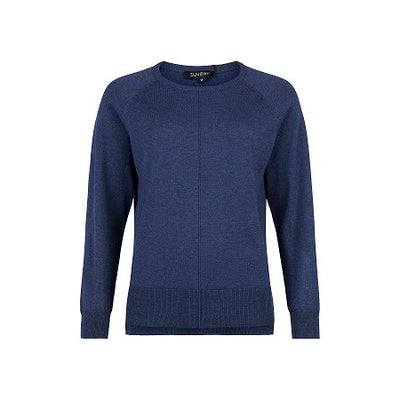 Sunday - Round Neck Fine Knit Long Sleeve Jumper (2 colours)