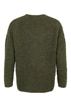 Sunday - V Neck Long Sleeve Jumper in Jungle Green (6695-6831)