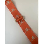 Kris-Ana - Detachable Bag Strap - Orange with White Bees (248)