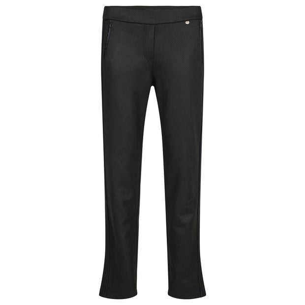 Robell – Rita - Straight Leg Sporty Style Trouser with Side Seam Piping (51541-55010)