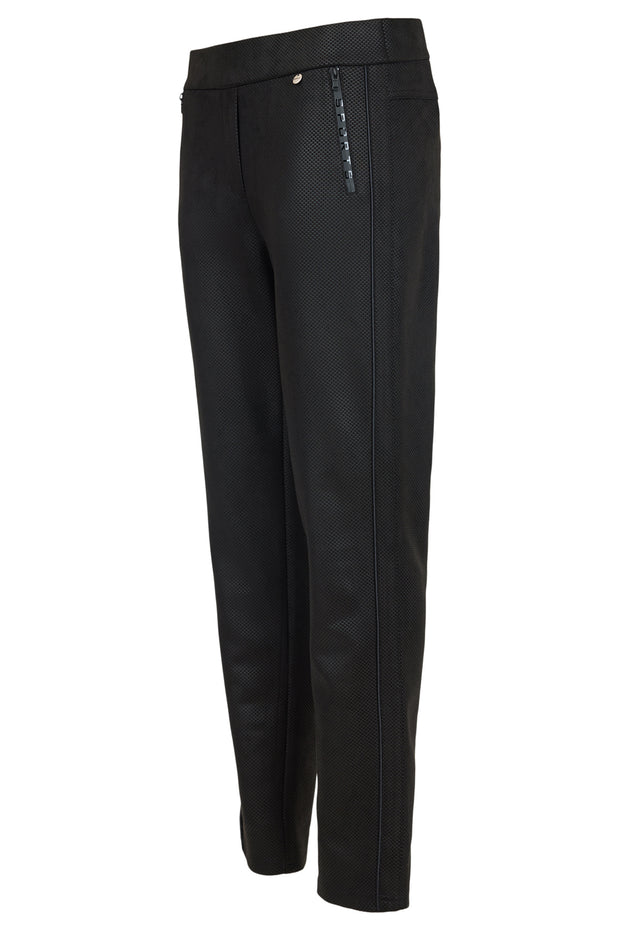 Robell – Rita - Straight Leg Sporty Style Trouser with Side Seam Piping (51541-55010)