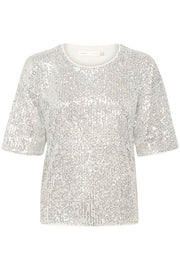 InWear - JarjarIW Short Sleeve Sequinned Evening Tops (2 colours)