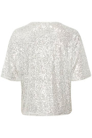 InWear - JarjarIW Short Sleeve Sequinned Evening Tops (2 colours)