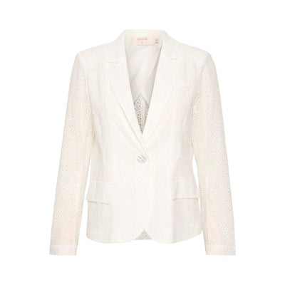 CREAM  – CRZum Cotton Blazer