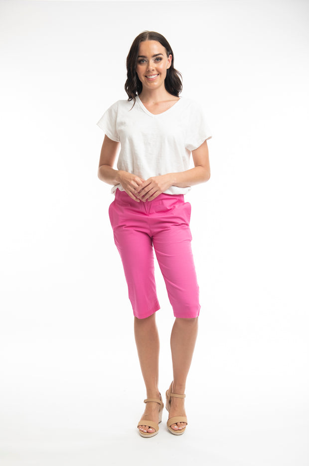 Orientique - Elasticated Waist Bermuda Shorts (5608) (3 colours)