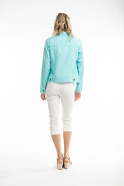 Orientique - Essentials - Short Cotton/Linen Mix Jacket (62617) (2 Colours)