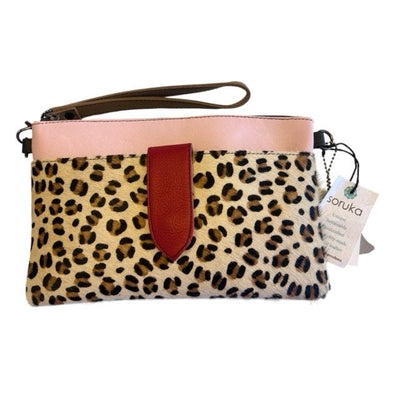 Soruka - Nikki - Print & Leather Crossbody Bag Mixed Colours (81046)