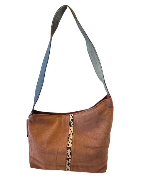 Soruka - Noelia - Two Tone Soft Suede Shoulder Bag (81081)