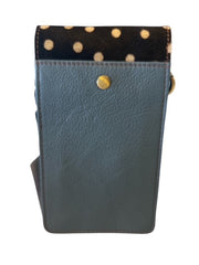 Soruka - GIA - Phone Bag In Shades of Green Leather with Print Flap (83019) (3 colours)