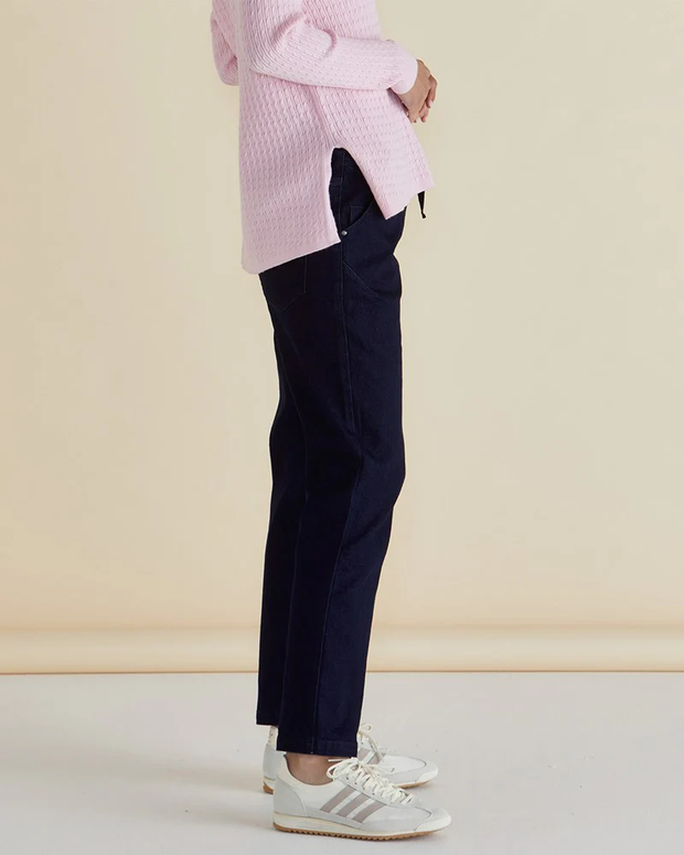 Betty Basics - Harlow - Denim Jogger Style Jean in Indigo Blue (BB8411)