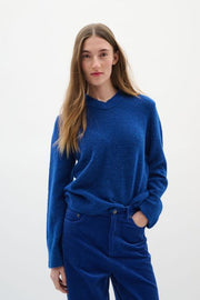 InWear - GuniIW - High V Neck Long Sleeve Jumper (30111022) 2 colours