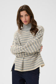 Part Two - LilyePW Wool Mix Chunky Crew Neck Jumper (303010116)