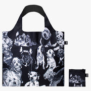 LOQI - Red Poppy Bee Dogs Print Recycled Bag