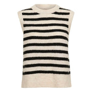 Part Two - EmmelyPW Black Striped Sleeveless Top