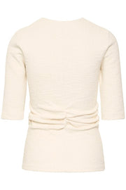 InWear - CareyIW TV Neck Short Sleeve Top with Ruching