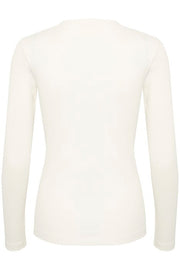 InWear - DagnaIW Long Sleeve V Neck Ribbed Tee Shirt (4 colours)