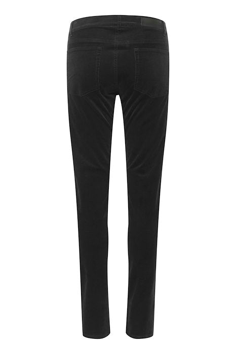 InWear - RylieIW - Black Tight Leg Needlecord Jeans