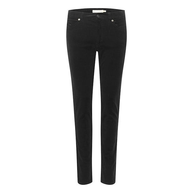 InWear - RylieIW - Black Tight Leg Needlecord Jeans