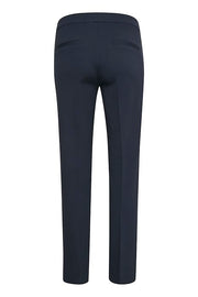 Part Two - PontaPW Easy Fit Straight Leg Trouser in Dark Navy