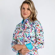 Claudio Lugli - Ladies Cotton Shirt - Splashes (CLW2136)