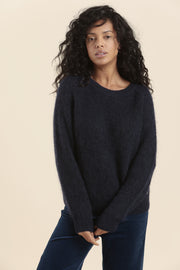 Mat De Misaine - Topazo - Chunky Knit Jumper with Buttoned Detailing on Back (2 colours)