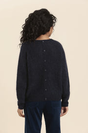 Mat De Misaine - Topazo - Chunky Knit Jumper with Buttoned Detailing on Back (2 colours)