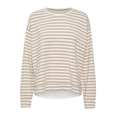 CREAM - CRDenia Striped Sweatshirt