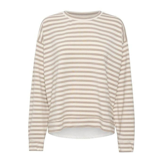 CREAM - CRDenia Striped Sweatshirt