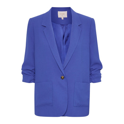 CREAM - CRCocamia 3/4 Sleeve Blazer in Dazzling Blue