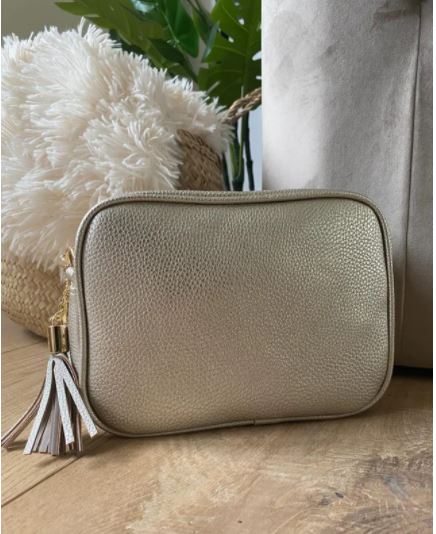 Kris-Ana Rectangular 2 Compartments Cross Body Bag (Various Colours) (1904)