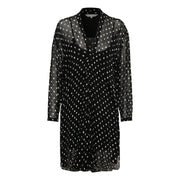 Part Two - Melva Wrap Over Dress / Tunic with White Spots