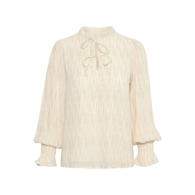 Part Two - TonikaPW Cream Blouse with Sparkles