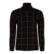 Sunday - Long Sleeve Two Tone Polo Neck Jumper