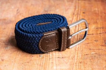 Swole Panda - Ladies Classic Dark Blue Recycled Woven Belt